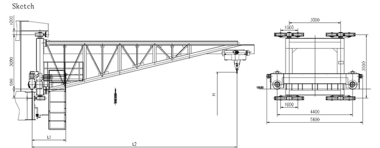 electric jib crane electric jib crane