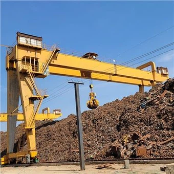 Kétgerendás portáldaru