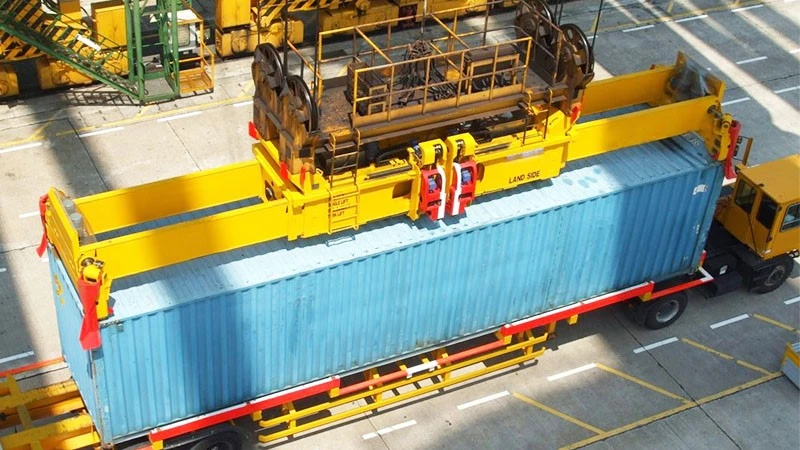 Hydraulic Twin Lift Container Movable Spreader Hydraulic Twin Lift Container Movable Spreader
